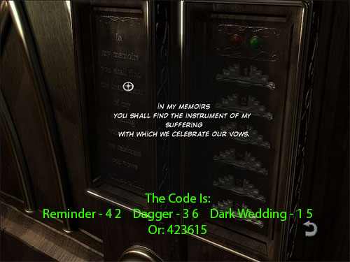 Once you have all 3 parts of the code, you can open the door to the Special Club.